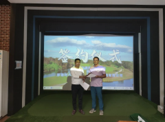 中通數(shù)字高爾夫攜手厚語時代，打造西南地區(qū)最大的室內(nèi)高爾夫?qū)W院